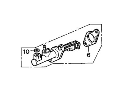 Honda 46920-S5A-G07 Master Cylinder Assembly, Clutch