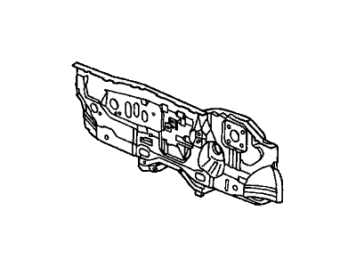 Honda 61500-S5B-A00ZZ Dashboard (Lower)