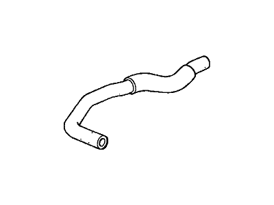 Honda 19501-PZA-000 Hose, Water (Upper)