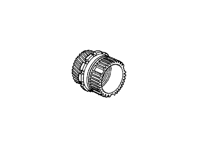 Honda 23240-PZC-000 Gear Assy., Secondary Drive