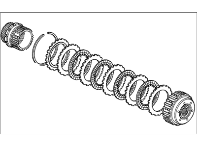 Honda 06221-PZC-305 Clutch Kit