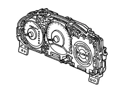 Honda 78120-S5B-A62 Meter Assembly, Combination (Northland Silver)