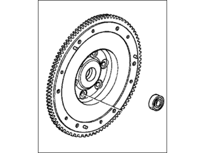 Honda 22100-PZA-005 Flywheel