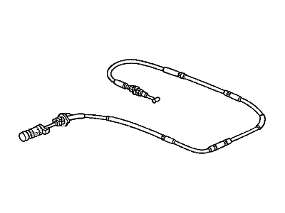 Honda 17910-S5B-A01 Wire, Throttle