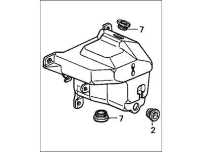 2005 Honda Civic Washer Reservoir - 76840-S5B-013