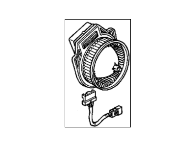 1J816-PZA-003 Honda Motor Assy., Cooling Fan Illustration 1 of 1