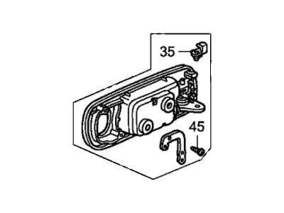 Honda 72161-S5A-A21ZA