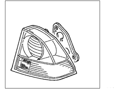 Honda 33501-S5B-A01 Lamp Unit, R.