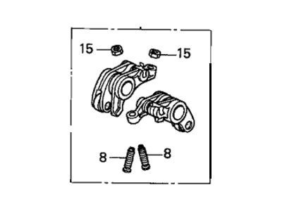 Honda 14620-PZA-000 Arm Assembly, Rocker