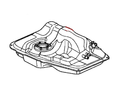 2004 Honda Civic Fuel Tank - 17500-S5B-L02