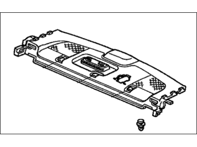 Honda 84505-S5B-900ZB Tray, RR. *YR239L* (KI IVORY)