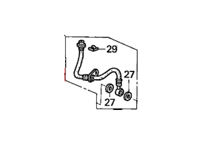 2004 Honda Civic Hydraulic Hose - 01465-S5B-000