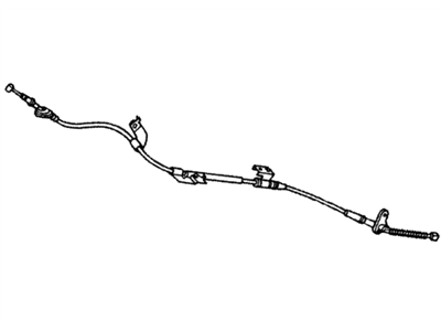 2004 Honda Civic Parking Brake Cable - 47560-S5B-N01