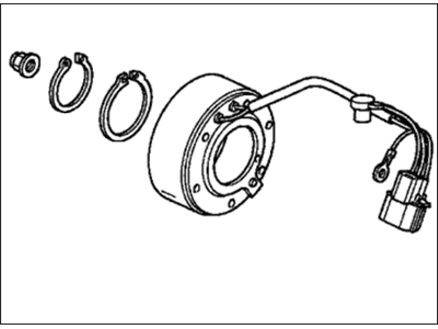 Honda 38924-PZA-004 Coil Set, Field