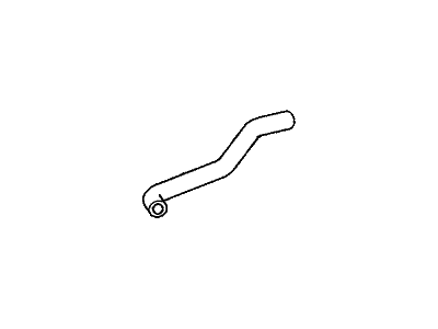 Honda 46672-TX9-A01 Hose, Reservoir Brake (A)