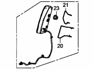 Honda 78050-TX9-A01 Module Assembly, Passenger Side