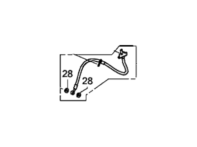 2014 Honda Fit EV Brake Line - 01464-TX9-A02