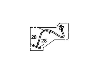 Honda Fit EV Brake Line - 01464-TX9-A02