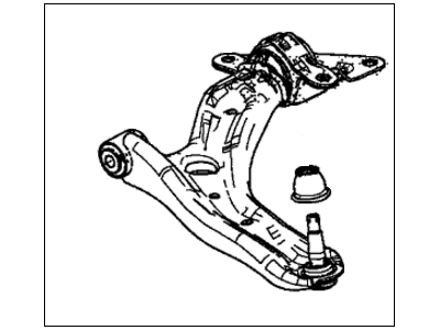 2013 Honda Fit EV Control Arm - 51360-TX9-A01