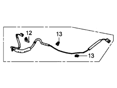 Honda Fit EV Antenna Cable - 39156-TX9-A01