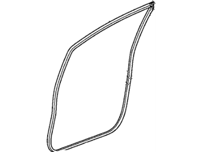 Honda 72315-TK6-A01 Seal, R. Door Opening