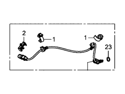 2014 Honda Fit EV Speed Sensor - 57475-TX9-A01