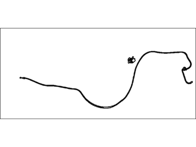 Honda 74130-TX9-A01 Wire Assembly, Hood