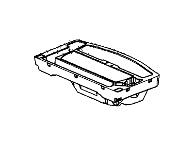 Honda 84527-TX9-000 Box, Cargo Floor