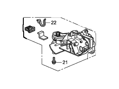 Honda 76207-TF0-G01