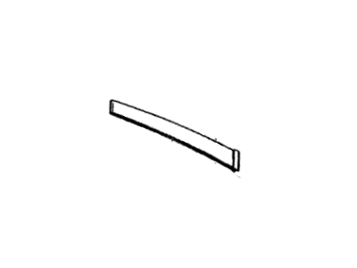 Honda 72470-TF0-003 Garnish, L. FR. Door Sash