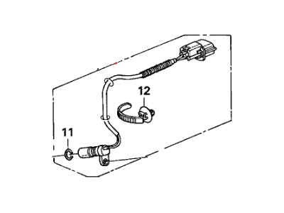 Honda 37500-PCX-003 Sensor Assembly, Crank