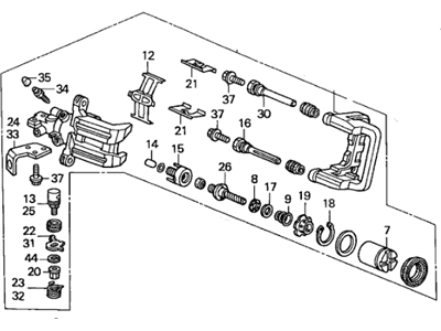 Honda 43018-S2A-013