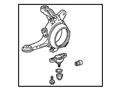 Honda 51210-S2A-010 Knuckle, Right Front