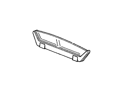 Honda 84580-S2A-A00ZA Screen Assy., Aero *NH167L* (GRAPHITE BLACK)