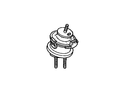 Honda 50810-S2A-003 Rubber Assy., FR. Engine Mounting