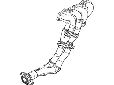 Honda 18100-PCX-305 Manifold, Exhaust