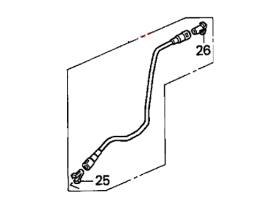 Honda 17704-S2A-A32 Tube, Return (Sanoh)