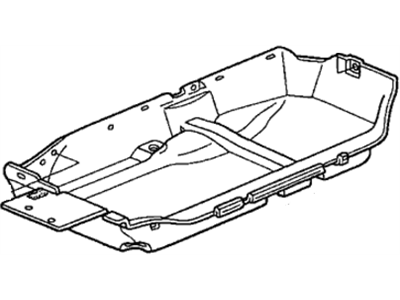 Honda 83302-S2A-A02ZD Floor Mat, R. *YR167L* (LIGHT TAN)