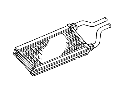 2002 Honda S2000 Heater Core - 79110-S2A-A01