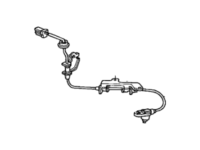 Honda 57475-S2A-003 Sensor Assembly, Left Rear