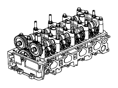 2002 Honda S2000 Cylinder Head - 10003-PCX-A02