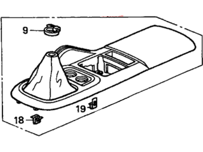 2000 Honda S2000 Consoles - 83420-S2A-G22ZB