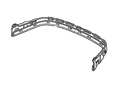 Honda 86314-S2A-003 Rain Rail, Soft Top