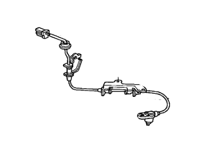 Honda 57470-S2A-013 Sensor Assembly, Right Rear