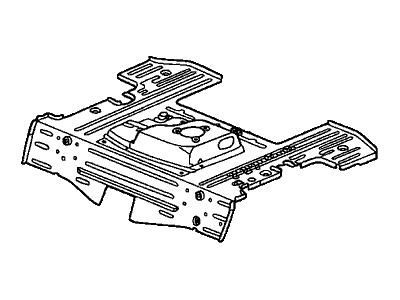 2000 Honda S2000 Floor Pan - 65510-S2A-A02ZZ