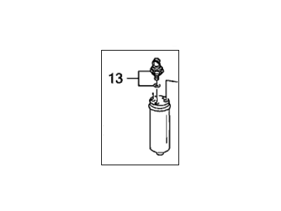 Honda A/C Accumulator - 80351-S2A-901