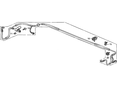 Honda 32125-S2A-A01 Sub-Wire, EPS