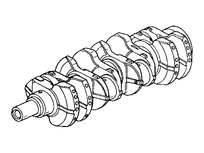 2004 Honda S2000 Crankshaft - 13310-PZX-A00