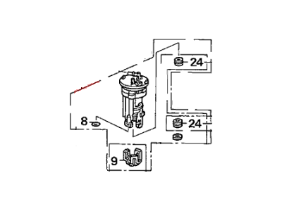 Honda 16010-SDG-H00 Filter Set, Fuel