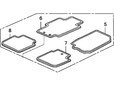 Honda 83600-SDR-A02ZB